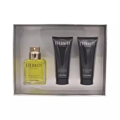 Calvin Klein Eternity For Men EDT 3Pic Gift Set