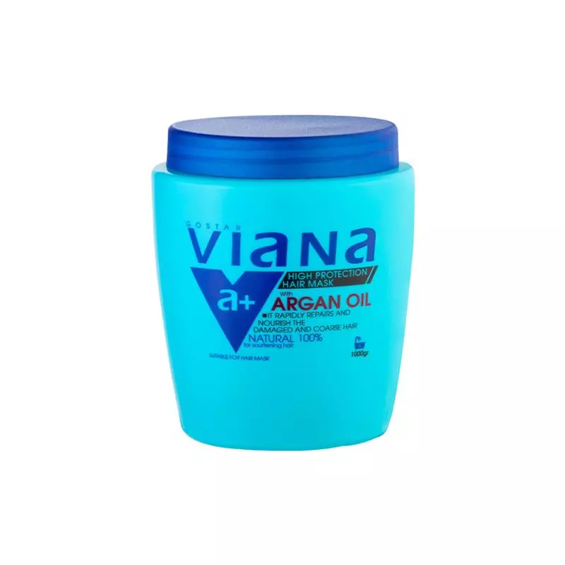 ماسک مو داخل حمام حاوی روغن آرگان ویانا  