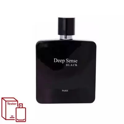 Prime Collection Deep Sense Black For Men EDP Tester