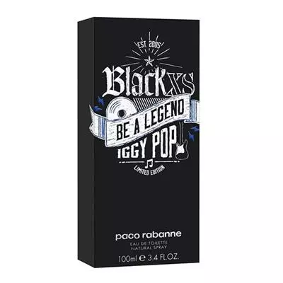 Paco Rabanne Black XS Be A Legend Iggy Pop For Men EDT Tester