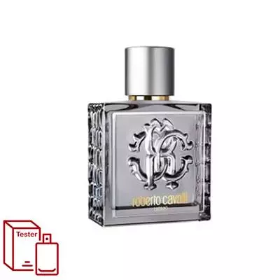 Roberto Cavalli Uomo Silver Essence For Men EDT Tester