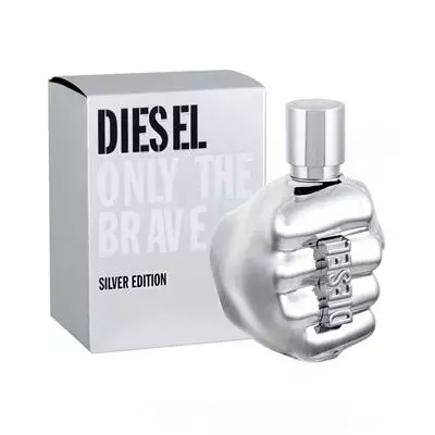 Diesel Only The Brave Silver For Men EDT