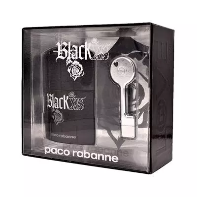 Paco Rabanne Black XS Him For Men EDT 2Pic Gift Set