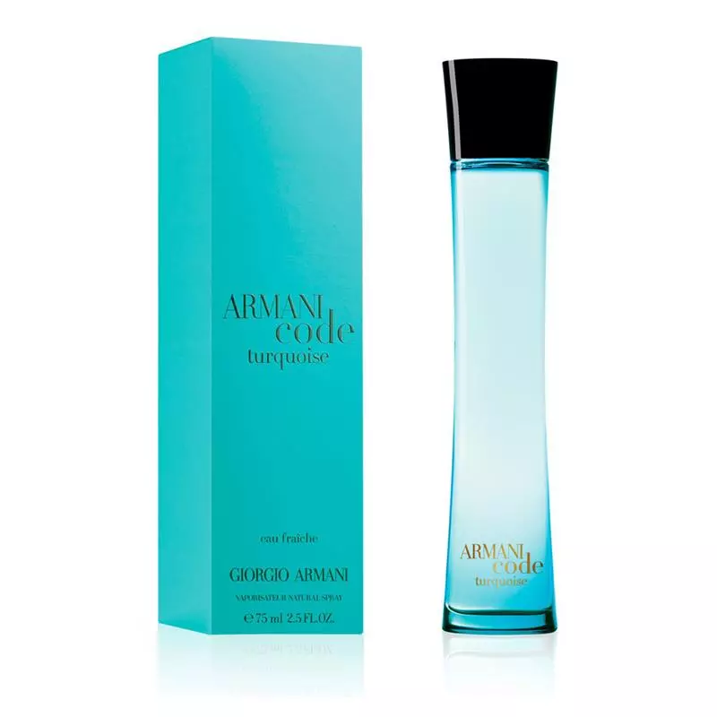 Giorgio armani code femme sale turquoise